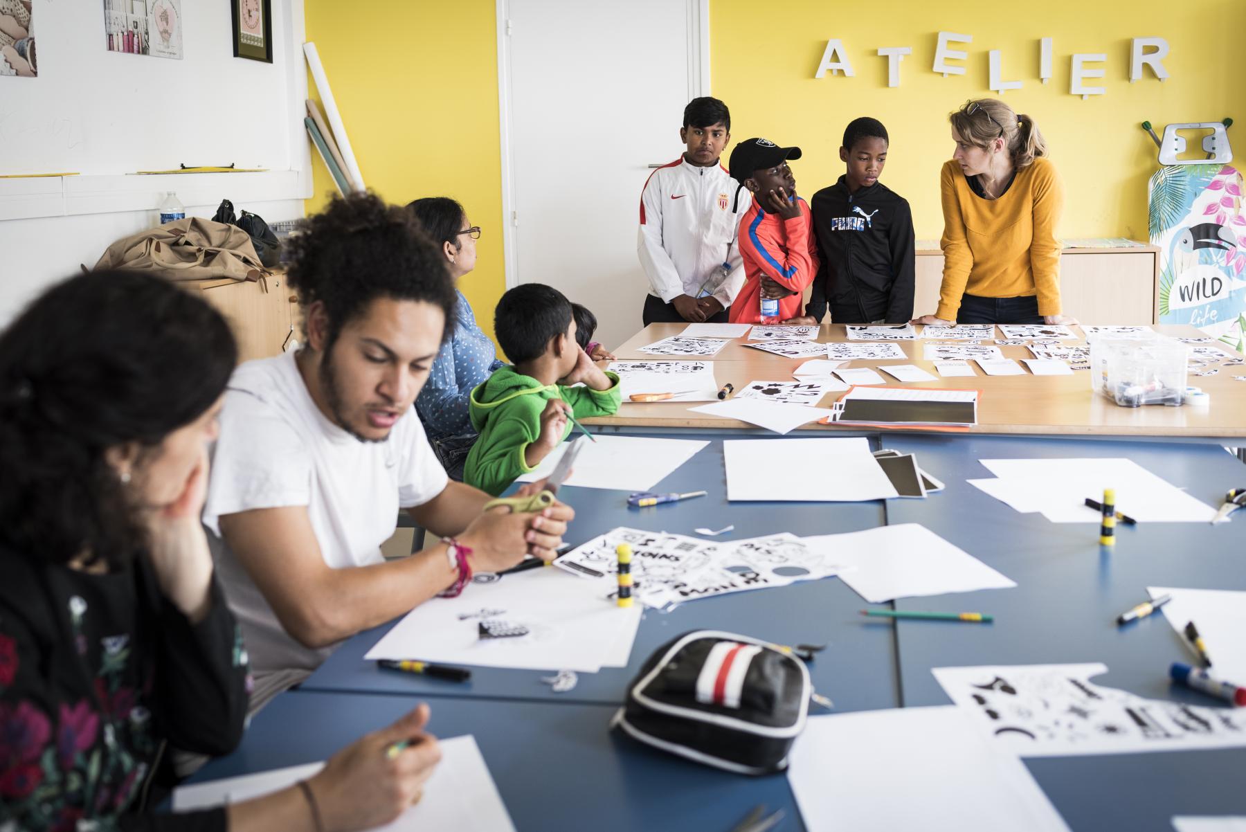 Atelier à Youri-Gagagrine