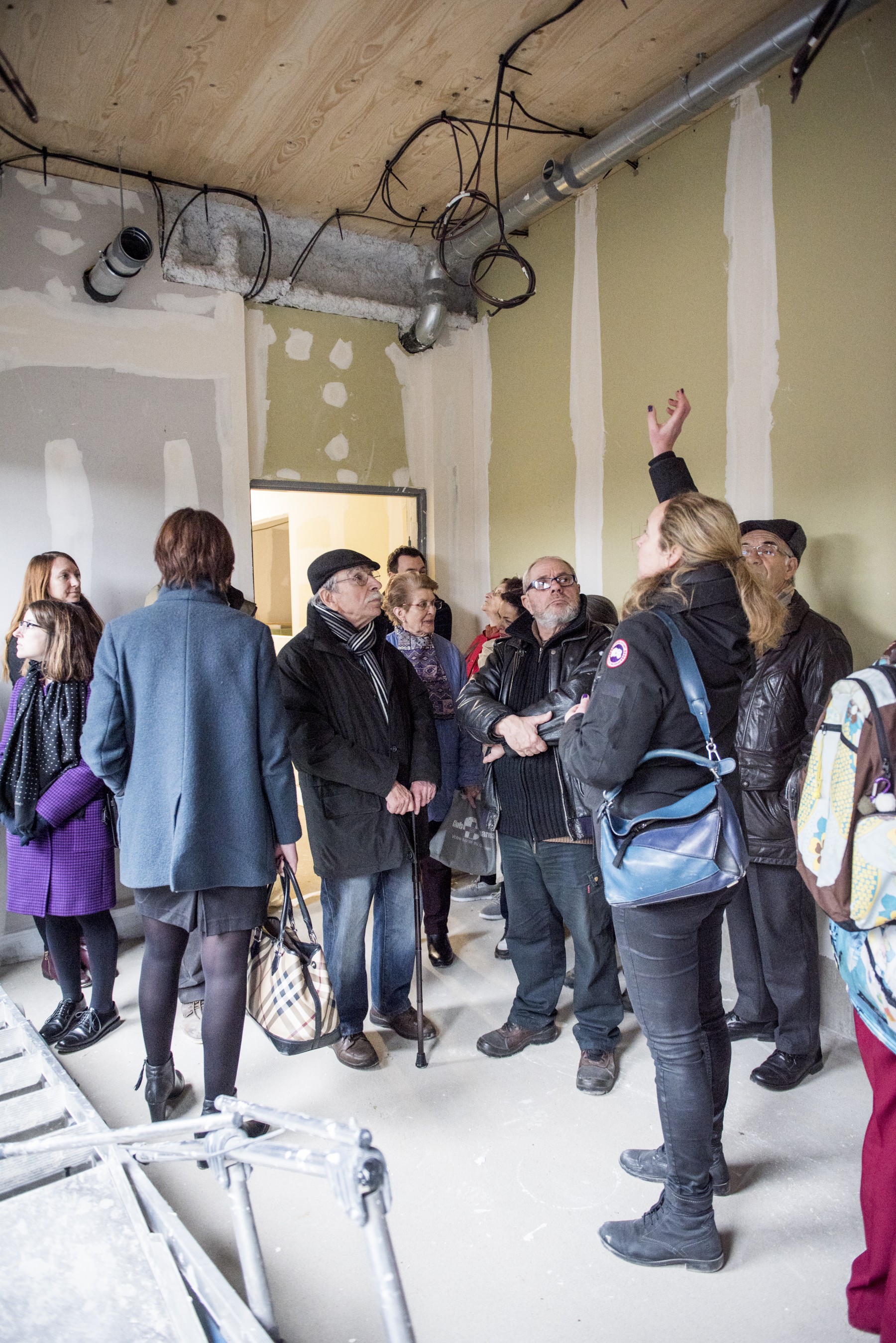 Visite de chantier Maison de Marianne