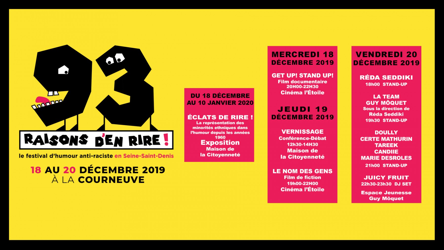 93 raisons d'en rire