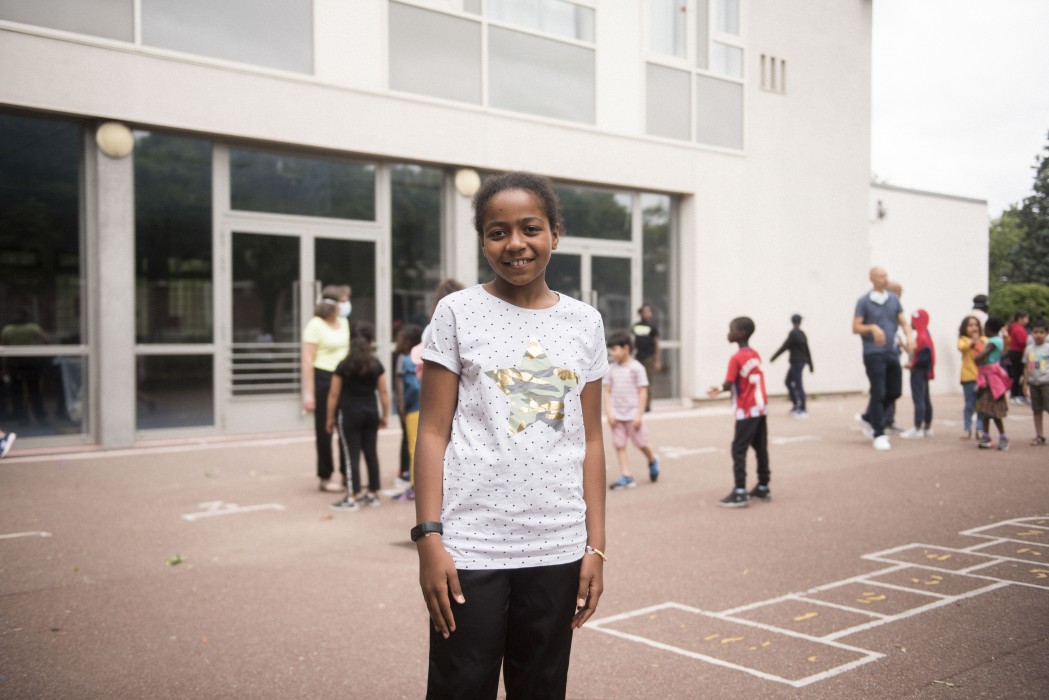Hafsa, 10 ans