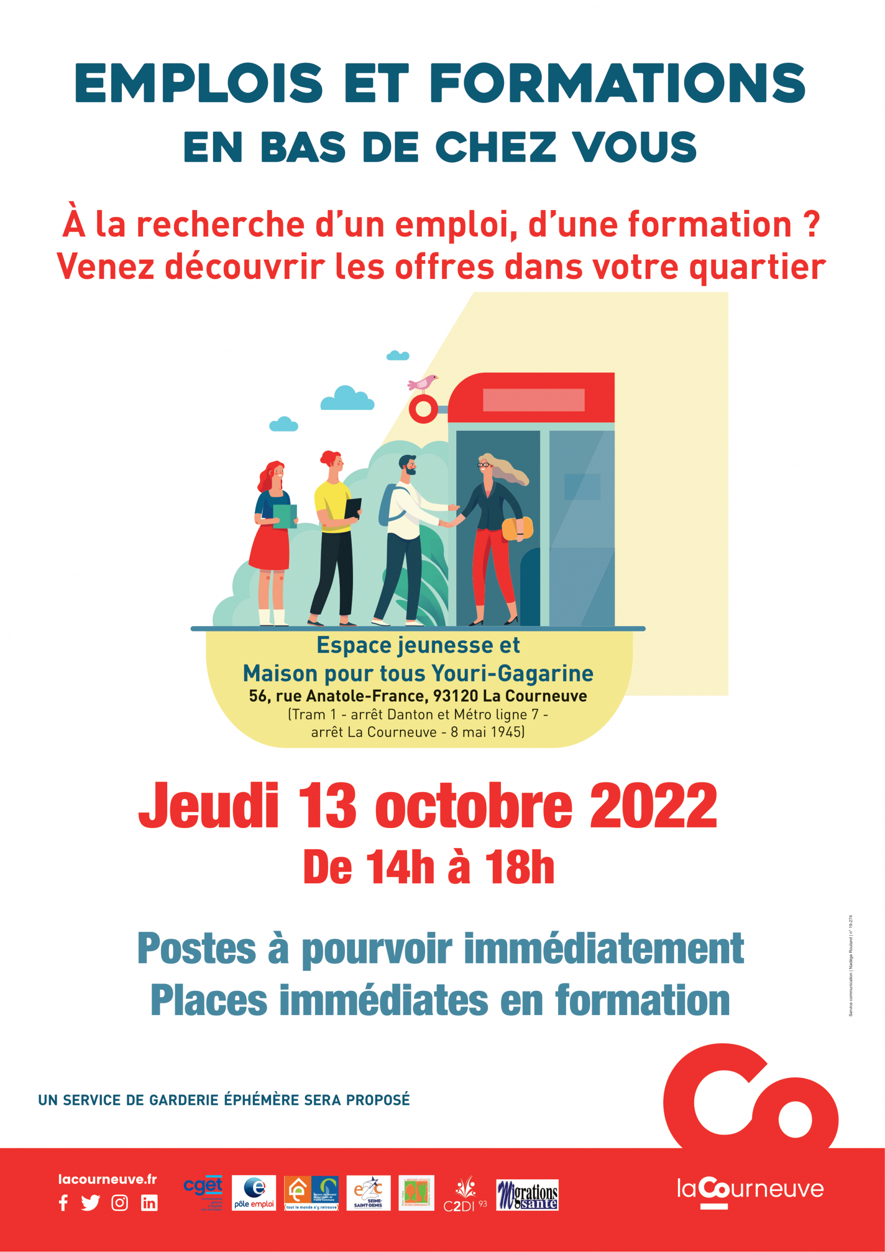 Emploi en bas de chez vous