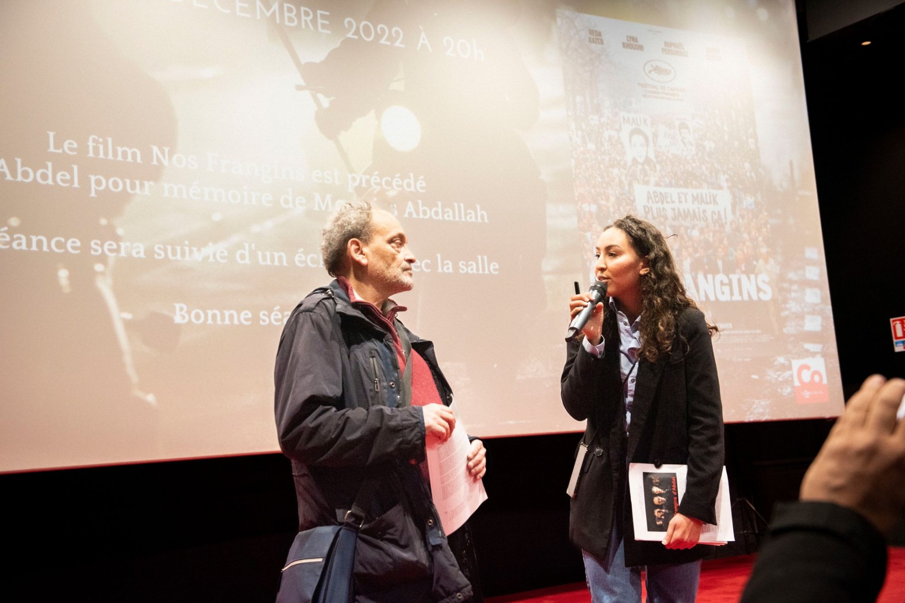 Projection Nos frangins