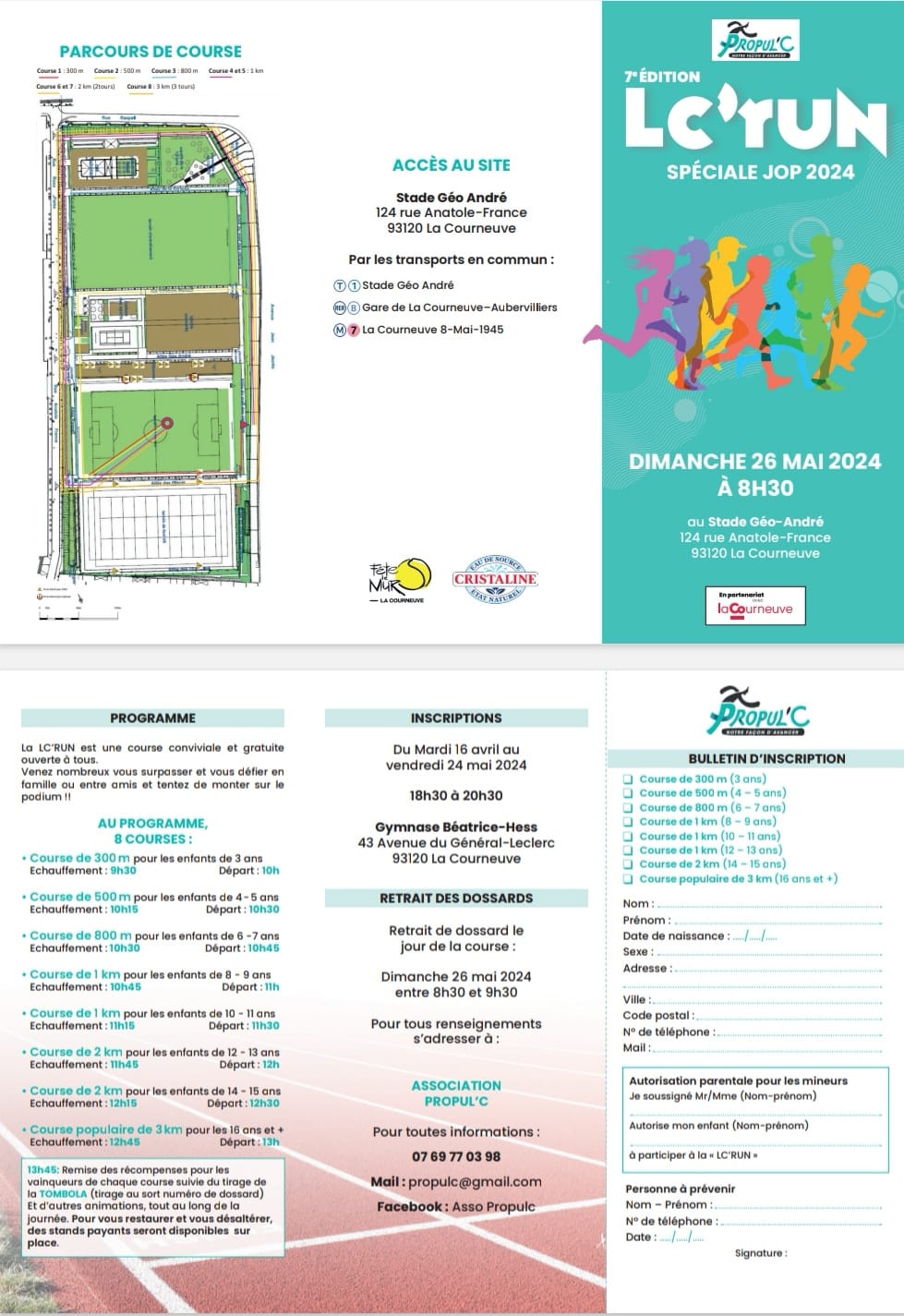 LC'run modalités