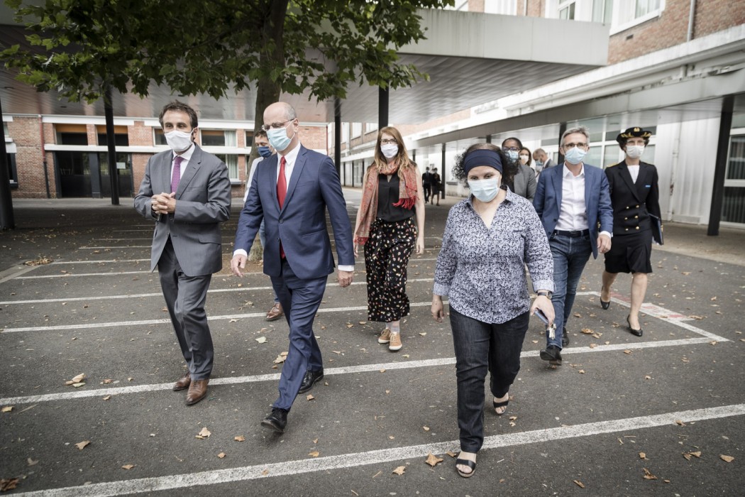 Visite Jean-Michel Blanquer