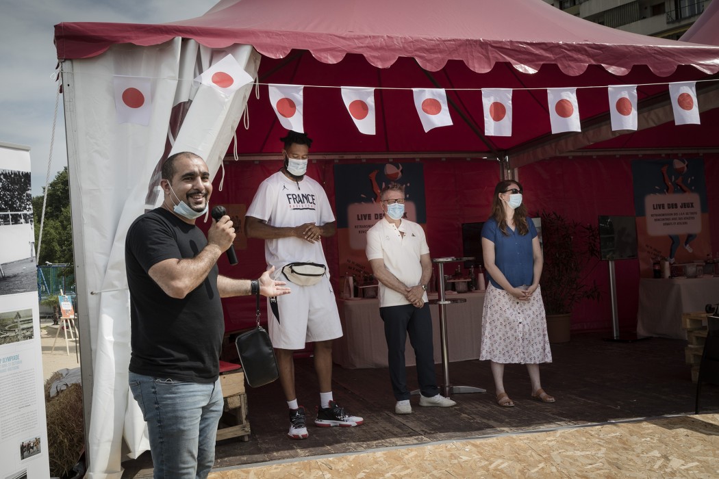 Lancement du live des Jeux