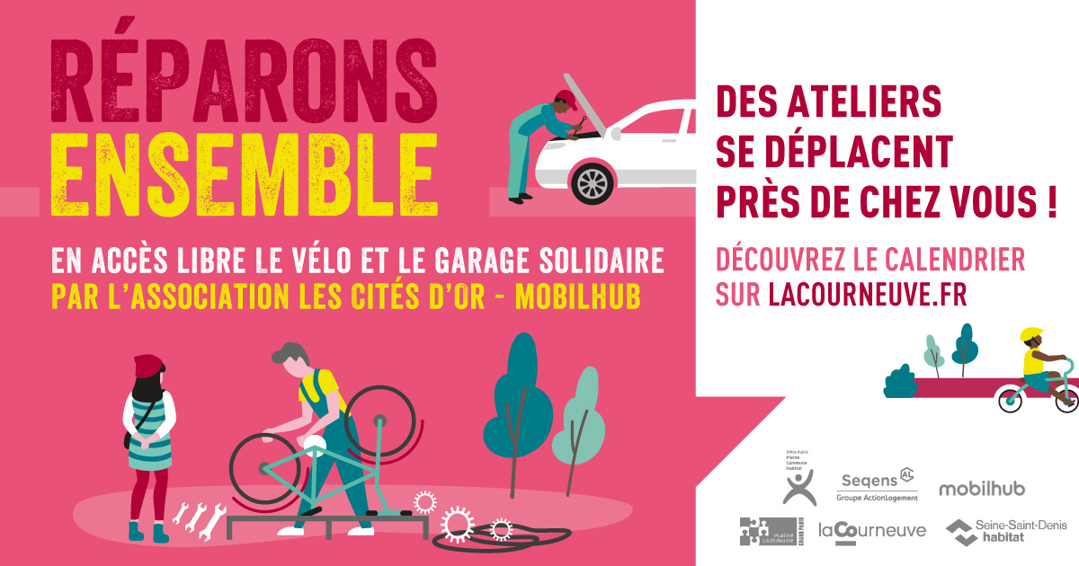 atelier réparation de vélo