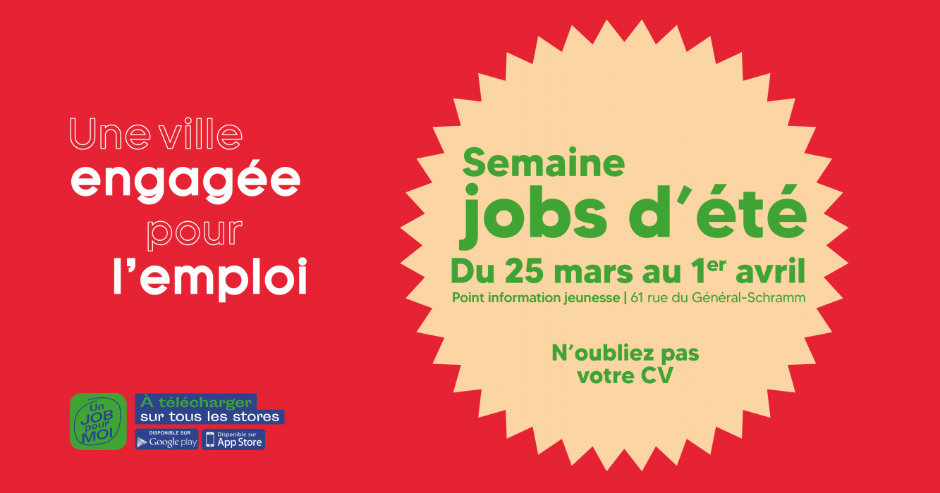 Jobs d'été 2022