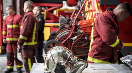 Reportage pompiers