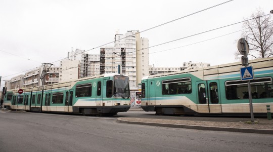 Travaux tramway