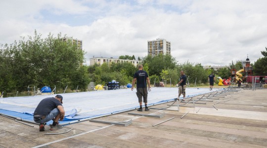 Installation LC plage